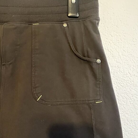 Athleta Size M Trailside Heavy Knit Skort Skirt Zip Pockets - Picture 3 of 9